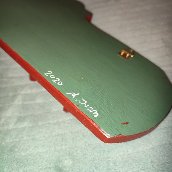 Folk Transylvanian Key Hanger Hand painted Wooden Traditional Authentic Design - Picture 7 of 12